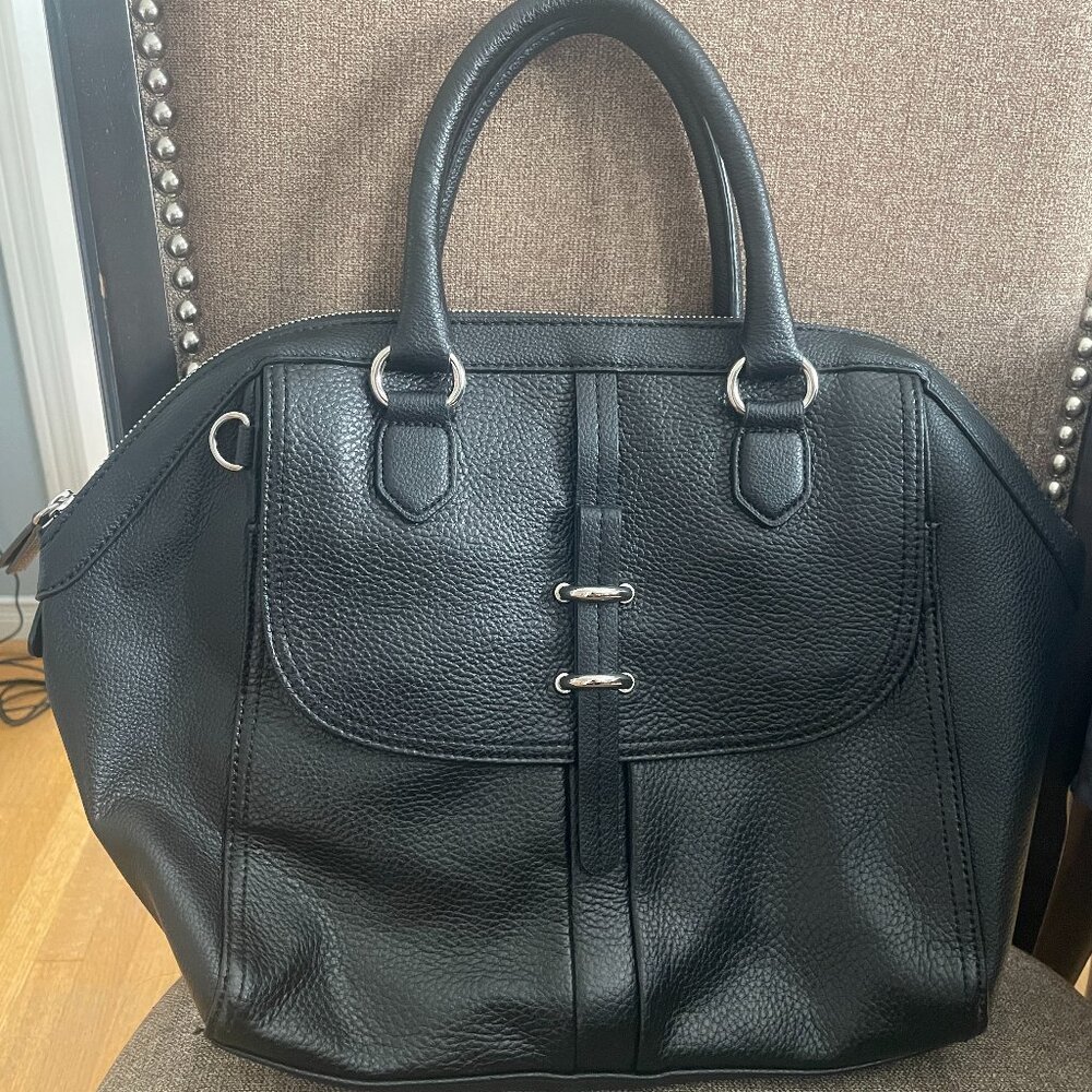 Naturalizer black leather bag